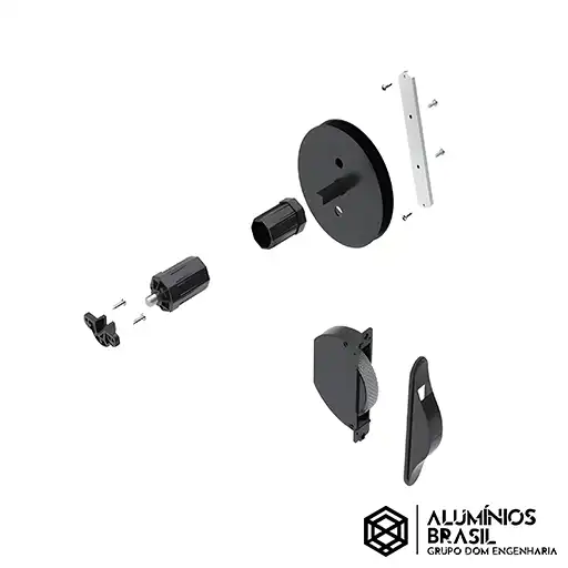 comprar acessórios para esquadrias alumínio